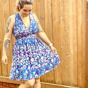 🖐🏼 5 for $25 Blue sleeveless dress size 8